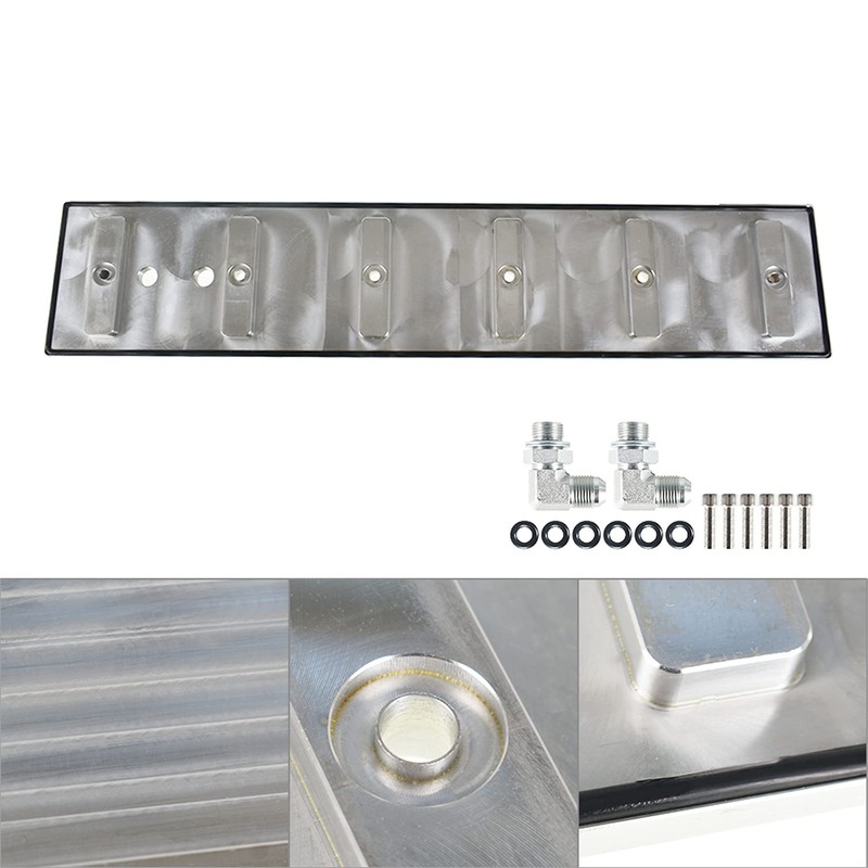 munirater Billet Aluminum Tappet Cover Kit Replacement for 1989-2002 Cummins
