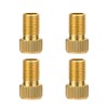 4 Pcs Bike Bicycle Pump Adapter Valve Copper Adapter Presta