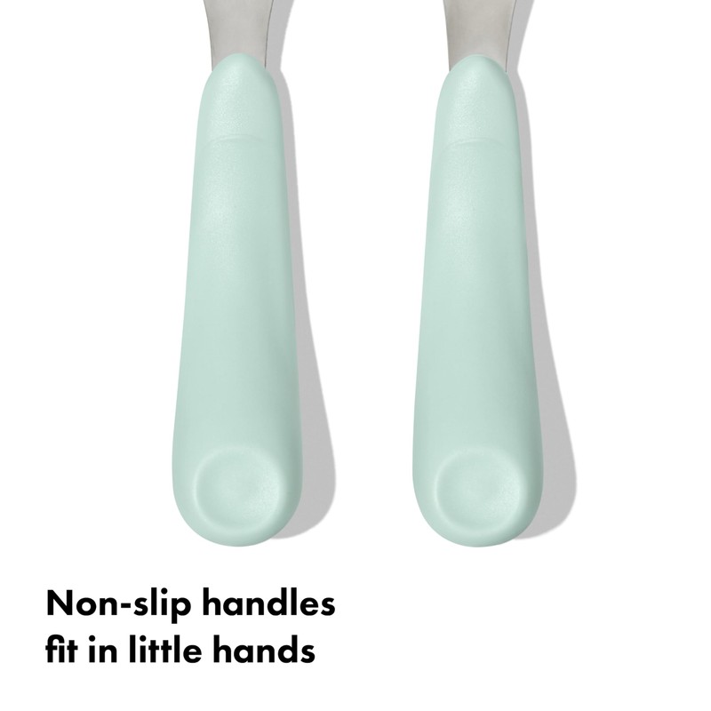OXO Tot Fork and Spoon Set - Opal