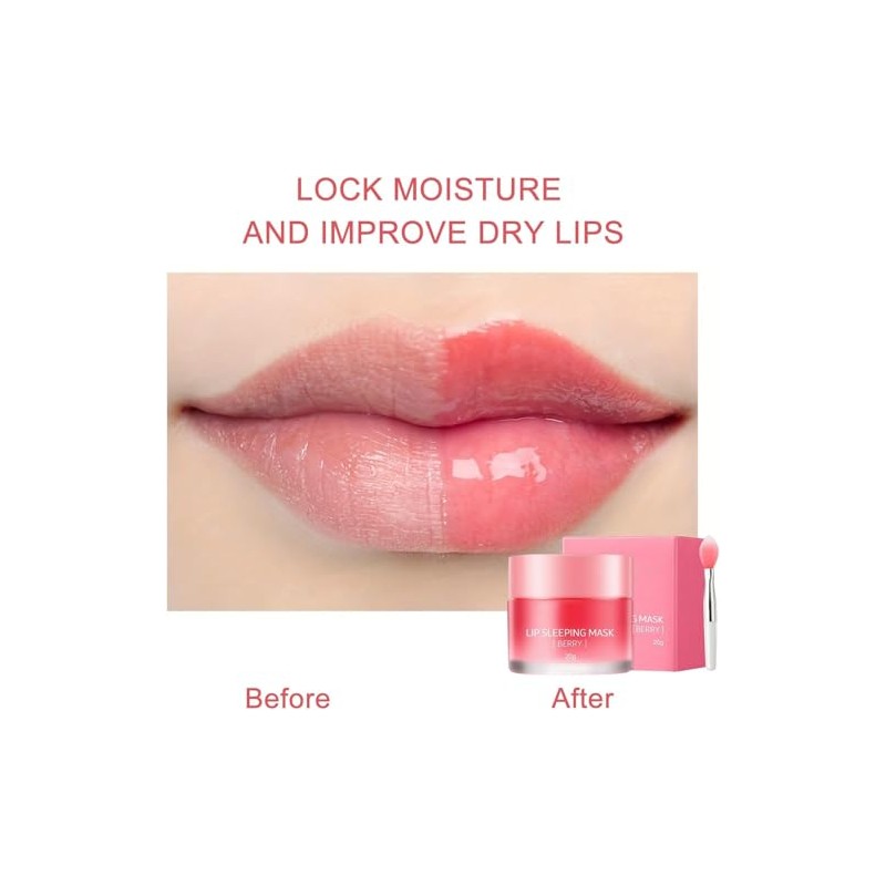 Mascarilla Labios, Mascarilla Labios Noche, Bálsamo Labial