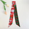 QTMY 4 Pack Christmas Purse Scarf for Bags Silk Head