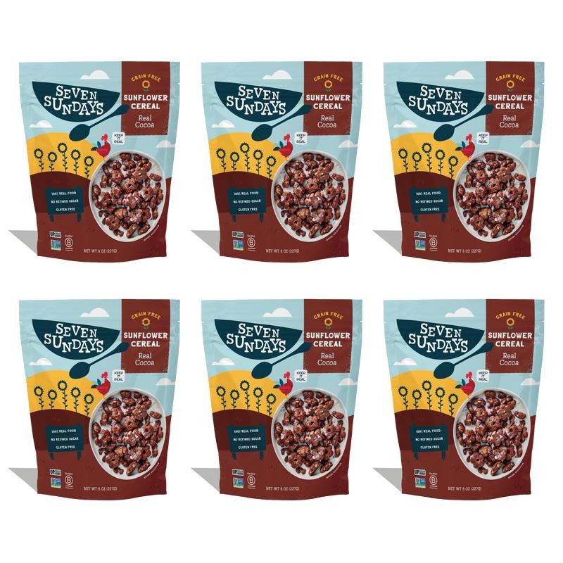 Seven Sundays Real Cocoa Sunflower Cereal - Choose Size: Case