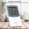 Digital Hygrometer Thermometer, Indoor & Outdoor Temperature Monitor, Temp Humidity