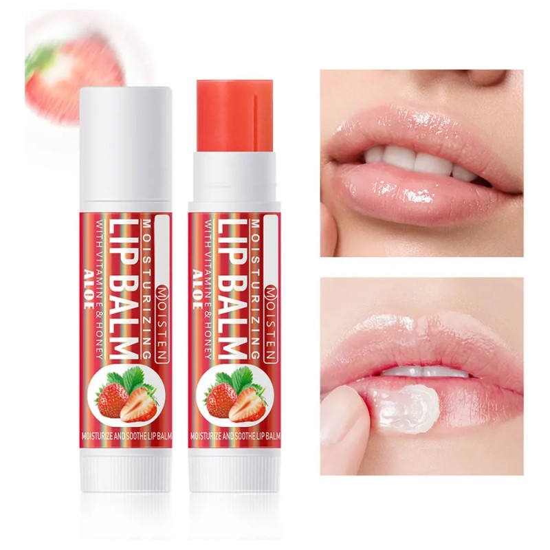 Set De Bálsamo Labial Con Sabor A Fruta Bálsamo Labial