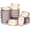 50 Pack Aluminum Pans with Lids Foil Pans with Covers