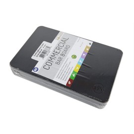 Restaurant Bar Boards, 3 Pack Set of 10 x 6 Inch Black Plastic Cutting Boards - HDPP Quality and Approved for Restaurants and Bartenders