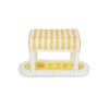 funboy Yellow & White Striped Floating Cabana Bar - A