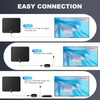 DAANT TV Antenna Indoor Long Range, Supports 4K 1080p Smart