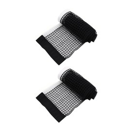 GXGM Pack of 2 175 m Long Table Tennis Net for Any Table Nylon Table Tennis Replacement Net Portable Ping Pong Net for Outdoor & Indoor Black, blue
