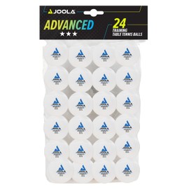 JOOLA Table Tennis Balls 3 Star Training Advanced 40+ mm Diameter Premium Table Tennis Balls White Pack of 24