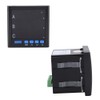 Digital Intelligent Display Three Phase Programmable AC Ammeter(Black)