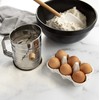Nordic Ware Flour Sifter, 3-Cup Stainless Steel Flour Sifter, Rotary