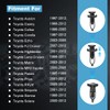 DSkoiph 20PCS Retainers Clips Tailgate Cap Top Protector Molding Clips