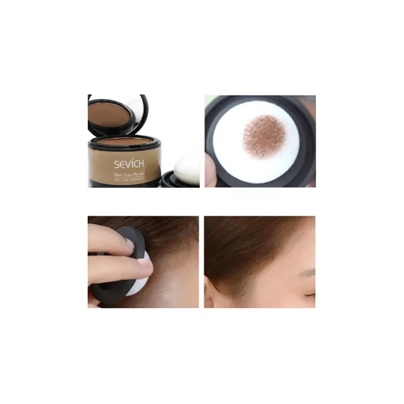 Fibra Capilar Polvo Maquillaje Cubre Calvici Cana Raiz