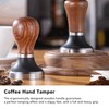 Coffee Tamper Stainless Steel Flat Bottom Coffee Hand Tamping Tool