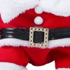 Dog Christmas Costumes Red Color Multifunctional Cute Dog Santa Suit