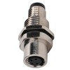 M8‑I4 Brass Industrial Connector Adapter M8 IP67 Waterproof Connector 4pin