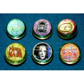 Unbranded Vintage : WCW wrestling SUPER "Bouncy" BALL @ Sting/HULK HOGAN/Kevin Nash/NWO