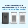 Medify MA-25 Genuine Replacement Filter Set for Allergens, Smoke, Wildfires,