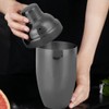 Fashionable Stainless Steel Cocktail Shaker Shaking Tool Bar Supplies AccessoriesBlack