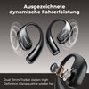 TELNP Translator Headphones LCD Touchscreen Open Ear Clip Wireless Bluetooth