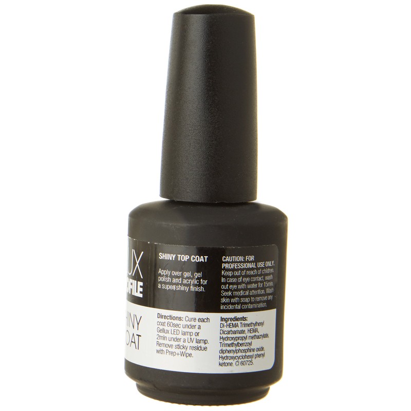 Salon System Profile Gellux Shiny Top Coat 15ml