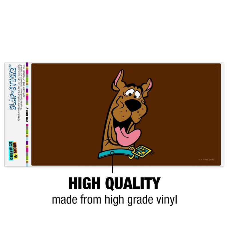 GRAPHICS & MORE Scooby-Doo Headshot Automotive Car Window Locker Bumper