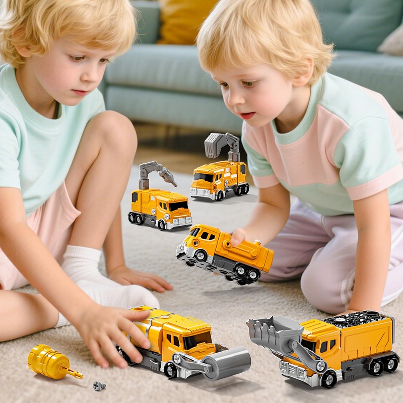 BLmukce Transforming Robot Toys for Kids Ages 5-12 Years,5 PCS