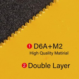 ACXMKEX 12" Bi-Metal Hacksaw Blades, 18 TPI,32 TPI, 10pack - Replacement High Speed Steel Safe Flex Hacksaw Frame Blade,HB1832-5