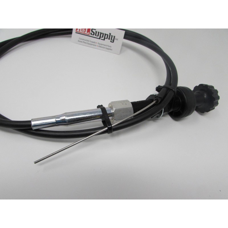 R&LSUPPLY NEW 15FT UNIVERSAL LOCKING VERNIER THROTTLE CABLE EQUIPMENT TRUCK