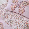 Catherine Lansfield Enchanted Butterfly Double Fitted Sheet Pink