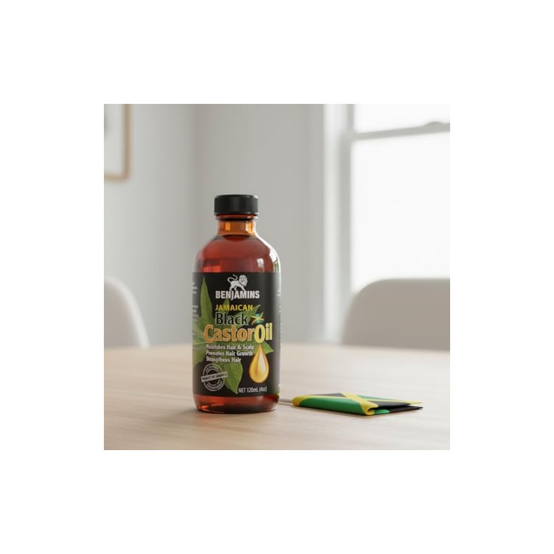 Benjamins Aceite de ricino negro de Jamaica 120ML