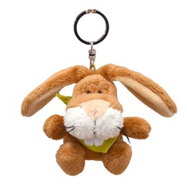 NICI Key Chain for Kids (W x D x H): 4.3 x 3.1 x 3.1 inches (11, Braun