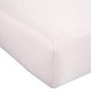 Catherine Lansfield Silky Soft Satin Double Fitted Sheet Blush