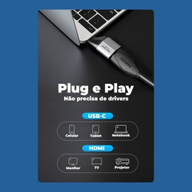 VENTION USB-C to HDMI Adapter TCDH0