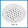 A ABSOPRO 2pcs 4 Inch Round Marine Boat Louvered Ventilation