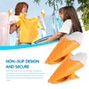 GWAWG 2 PCS Ice Cream Shaped Durable Quilt Towel Clip