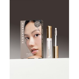 Marcique [Perm & Care Set] Marcique hypoallergenic no-glue self eyelash perm kit + eyelash nutrition (black tinting/transparent) / [펌&케어 세트] 마르시끄 저자극 노글루 셀프 속눈썹 펌 키트 +속눈썹 영양제 (블랙 틴팅/투명)