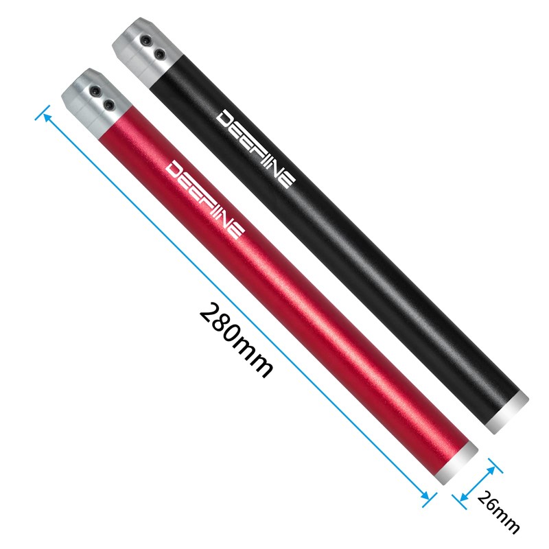 DEEFIINE 2PCS Carbide Wood Lathe Truning Tools Grip Handle, Accept