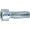 TRUSCO B730-0618 Hexagon Socket Socket Bolts, Trivalent Chromate, White, All