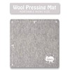 OHOCO Wool Pressing Mat for Quilting - 9" x 9"