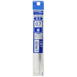 Pentel Gel Ballpoint Pen Refill for Energel X, 0.7mm Regular Triangle Tip, Blue Ink (XLR7-C)
