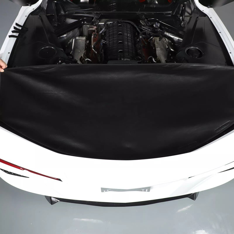 Ynei Pu Leather Rear Trunk Shelter Cargo Cover Sunshade Fits