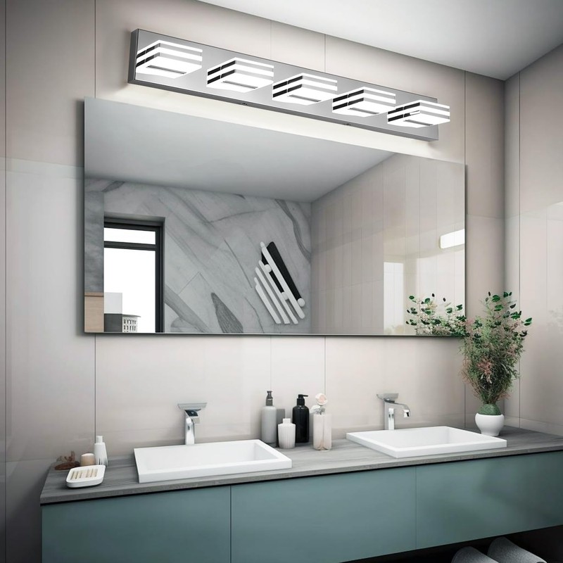 LED Vanity Lighting 30W Lights for Mirror 5 Light Bath