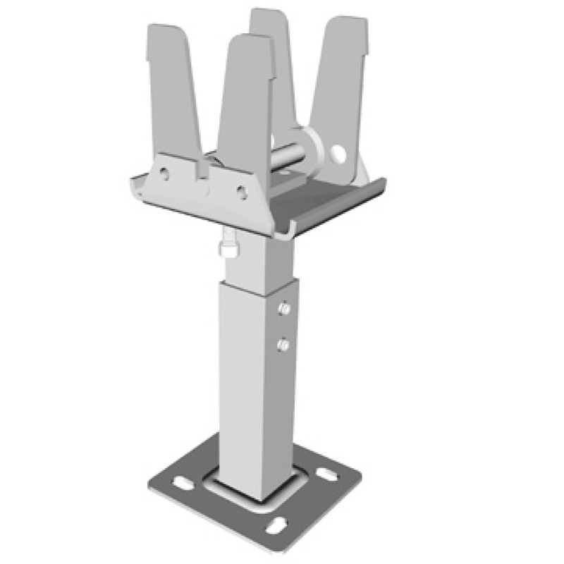 Jabema Stand console for flat radiators, distance between heating plates