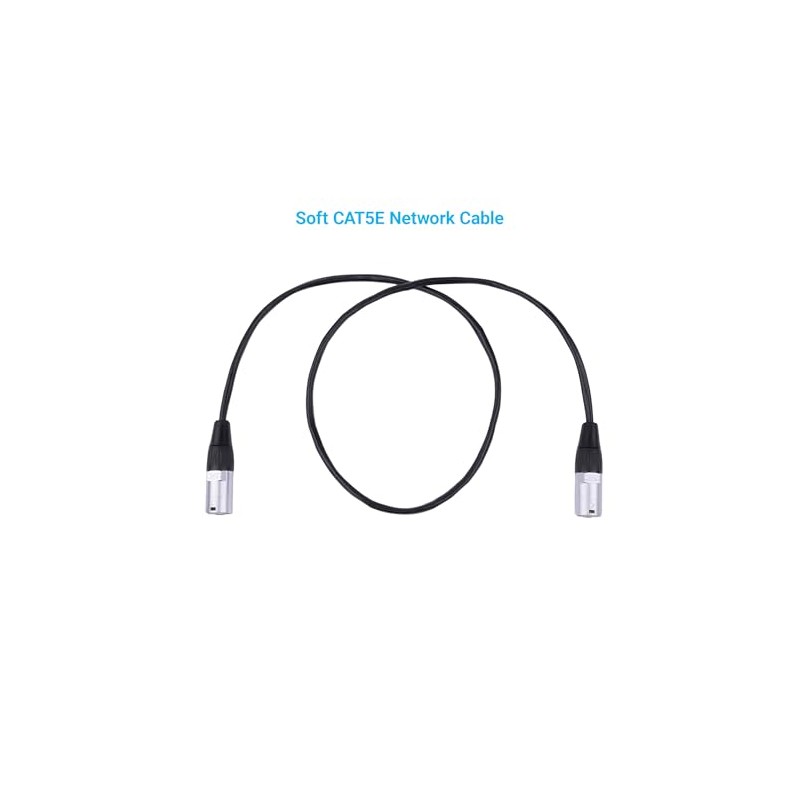 RJ45 CAT5E Cable Ethercon en ambos extremos con conectores blindados