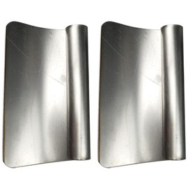 Yardwe 2 piezas removedoras de pelo de cerdo, rascador de pelusas de cerdo, herramientas de afeitado de pelo de animales, utensilios de cocina para carne, cerdo, animal blanco