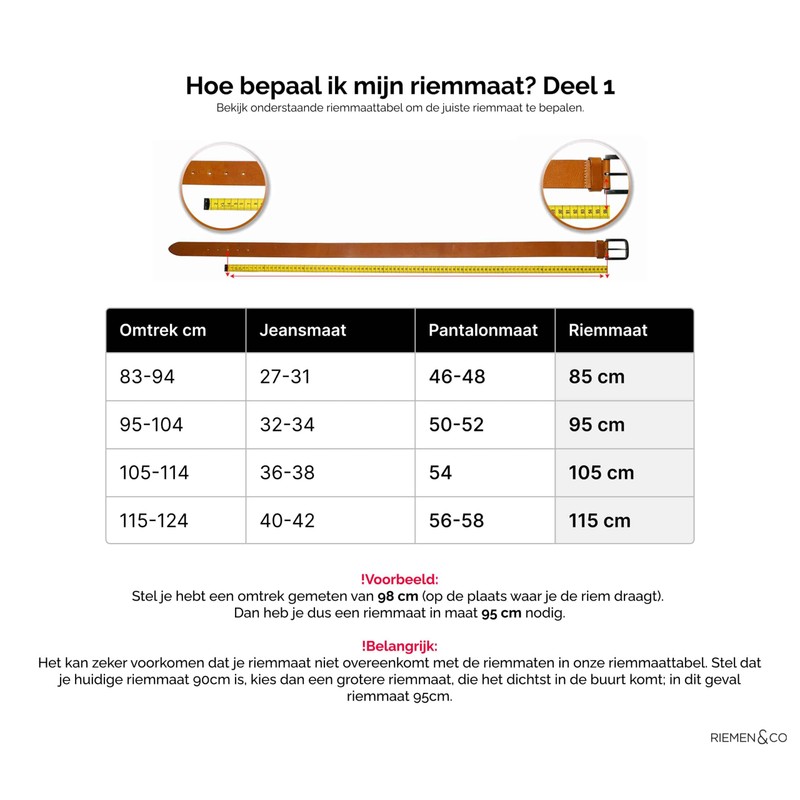 Riemen & Co Bobby Men's Belt Suede Width 3.5 cm,