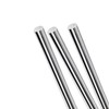MACHSWON 5 Pcs 304 Stainless Steel Round Rod 4mmx300mm Solid