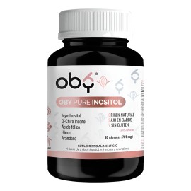 Inositol Puro Myo Chiro Capsulas 701mg Oby